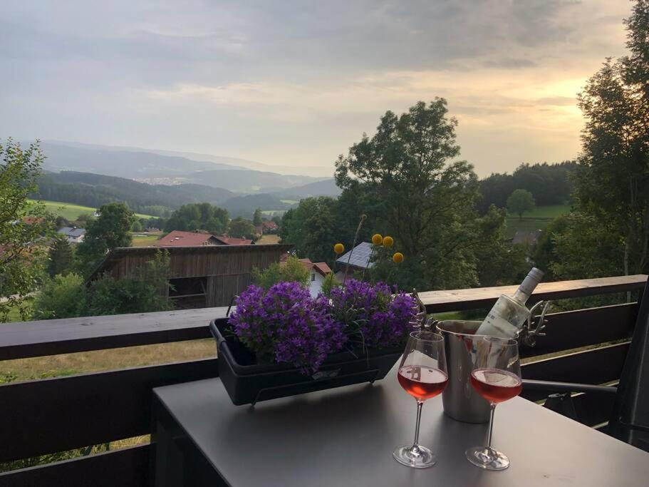 Apartment Taelerblick Maxi -Neu Modernisiert- Bobrach Bagian luar foto